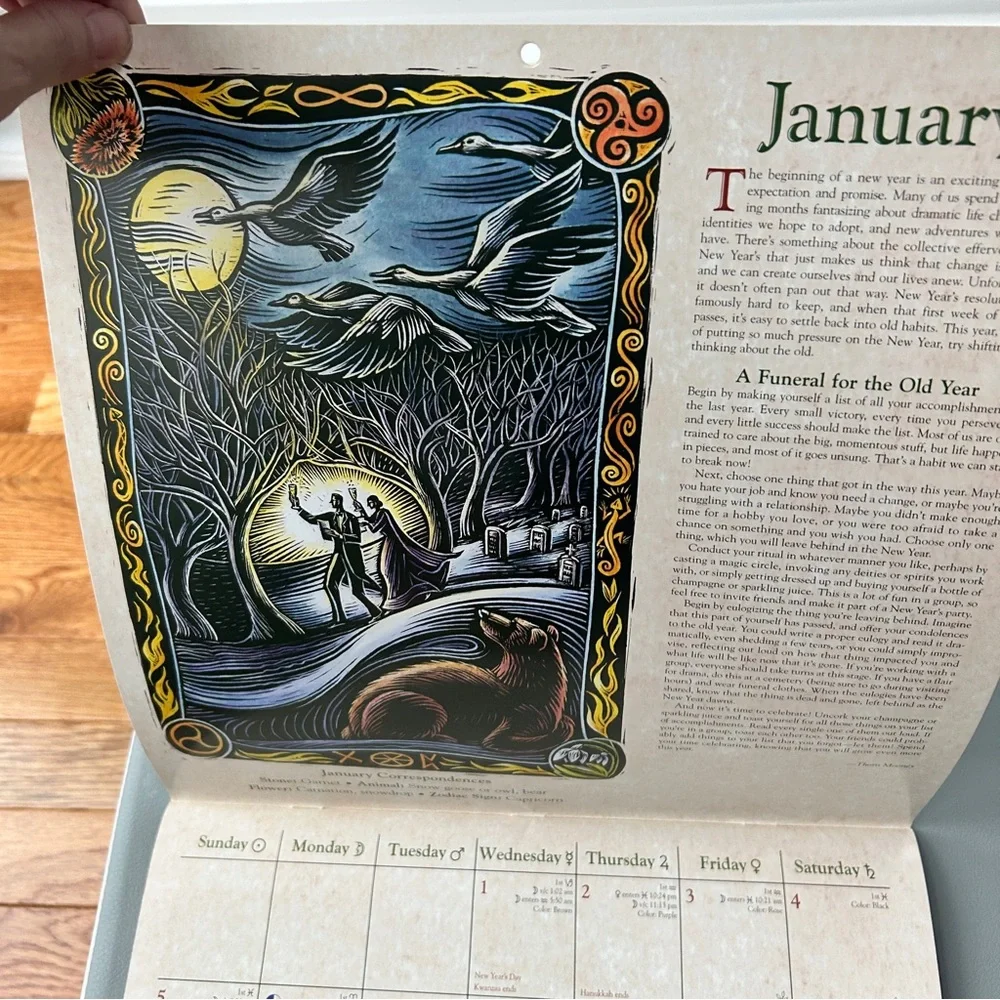 New Llewelyn’s Witches' Calendar 2025